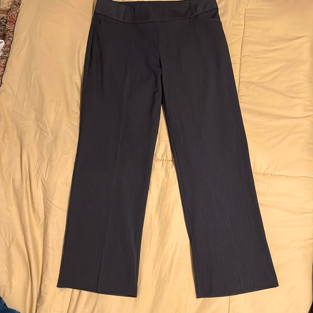 CJ banks ladies dress pants dark heatherish gray, Size 14